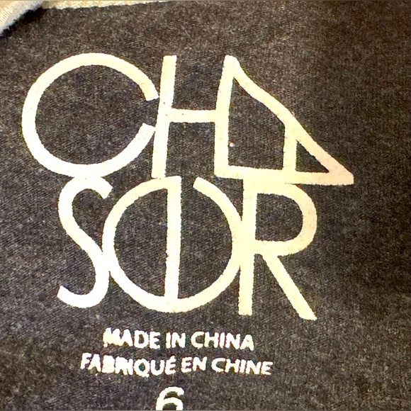 CHASER EUC Raglan Boys Tee Sz 6 “Pizza, Cookies, Ice Cream, Tacos” - Picture 2 of 5